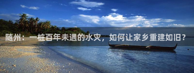 随州：一桩百年未遇的水灾，如何让家乡重建