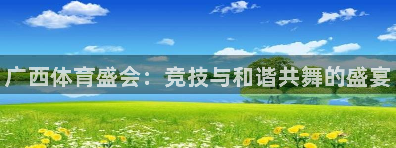 广西体育盛会：竞技与和谐共舞的盛宴